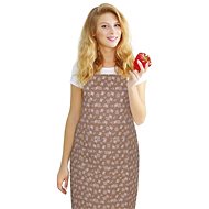 Bellatex ADÉLA - 67 × 84 cm - brown flower - Apron