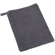Bellatex Terry washcloth - 17 × 25 cm - dark grey - Washcloth