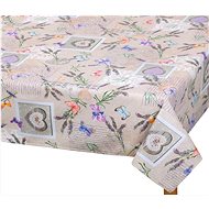 Bellatex Tablecloth EMA - 120 × 200 cm - patchwork lavender - Tablecloth