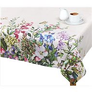 Bellatex Tablecloth EMA - 135 × 120 cm - floral border - Tablecloth