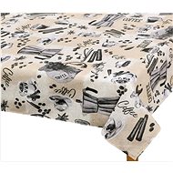 Bellatex Tablecloth EMA - 140 × 180 cm - coffee - Tablecloth