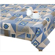 Bellatex Tablecloth EMA - 140 × 200 cm - patchwork blue - Tablecloth