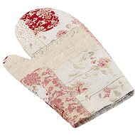 Bellatex 28 × 18 cm - patchwork heart pink - Oven Mitt