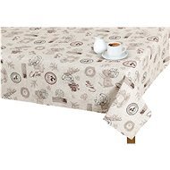 Bellatex Tablecloth EMA - 50 × 50 cm - coffee - Tablecloth