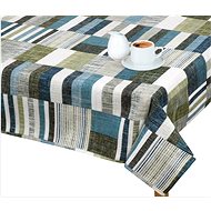 Bellatex Tablecloth EMA - 70 × 70 cm - blue-grey tiles - Tablecloth