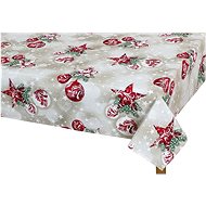 Bellatex Tablecloth CHRISTMAS - 100 × 100 cm - Christmas flask - Tablecloth