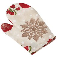 Bellatex 28 × 18 cm - Christmas mistletoe - Oven Mitt