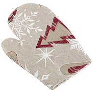 Bellatex 28 × 18 cm - Christmas tree - Oven Mitt