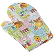 Bellatex Easter motif - 28 × 18 cm - caterpillars - Oven Mitt