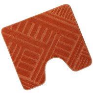 Bellatex STANDARD - wc 60 × 50 cm - linie terra - Toilet Mat