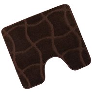 Bellatex STANDARD - wc 60 × 50 cm - hnědá čokoláda - Toilet Mat