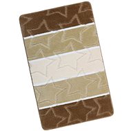 Bellatex AVANGARD 60 × 100 cm - beige stars - Bath Mat