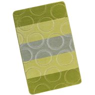 Bellatex AVANGARD 60 × 100 cm - zelené kroužky - Bath Mat