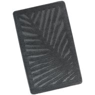 Bellatex STANDARD 60 × 100 cm - šedý list - Koupelnová předložka