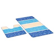 Bellatex SADA AVANGARD 60 × 100 + 60 × 50 cm - modrý orion - Bath Mat