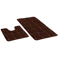 Bellatex SADA STANDARD 60 × 100 + 60 × 50 cm - hnědá čokoláda - Bath Mat