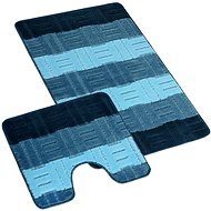 Bellatex SADA ELLI 60 × 100 + 60 × 50 cm - Tarma modrá - Bath Mat