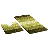 Bellatex SADA ELLI 60 × 100 + 60 × 50 cm - lípa zelená - Bath Mat