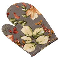 Bellatex 28 × 18 cm - leaves - Oven Mitt