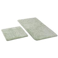 Bellatex MICRO set - without embroidery 60 × 100, 60 × 50 cm - green - Bath Mat