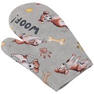Bellatex 28 × 18 cm - dog - Oven Mitt