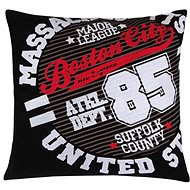 Bellatex RETRO - 45 × 45 cm - černá - Pillow