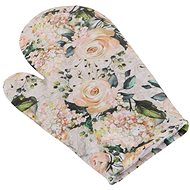 Bellatex 28 × 18 cm - vanilla rose - Oven Mitt