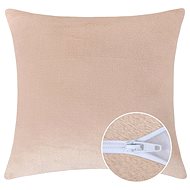 Bellatex Linen MIKRO solid colour - 40 × 40 cm - UNI beige - Pillowcase