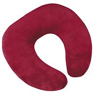 Bellatex Travel horseshoe - 30 × 35 cm - burgundy - Travel Pillow