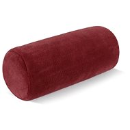 Bellatex Micro cylinder - diameter 15 × 35 cm - burgundy - Travel Pillow