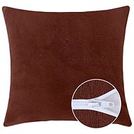 Bellatex MIKRO jednobarevný - 40 × 40 cm - hnědá - Pillow
