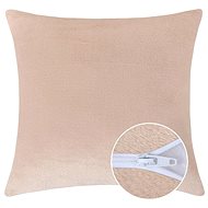 Bellatex MIKRO solid colour - 40 × 40 cm - beige - Pillow