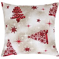 Bellatex VÁNOCE - 45 × 45 cm - červený stromek - Pillow