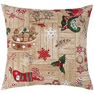 Bellatex VÁNOCE - 45 × 45 cm - perníkové vánoce - Pillow