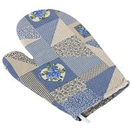 Bellatex 28 × 18 cm - patchwork blue - Oven Mitt