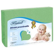 Bellatex Baby terry - 60 × 120 cm - green - Cot sheet