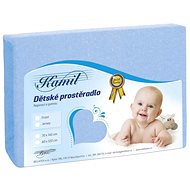 Bellatex Children's jersey - 60 × 120 cm - light blue - Cot sheet