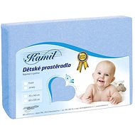Bellatex Children's jersey - 70 × 140 cm - light blue - Cot sheet