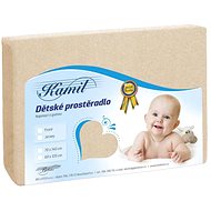 Bellatex Children's jersey - 70 × 140 cm - light beige - Cot sheet