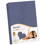 Bellatex Terry - 90 × 200 × 40 cm - dark grey - Bedsheet