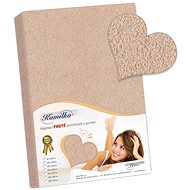 Bellatex Terry - 100 × 200 cm - beige - Bedsheet