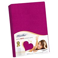 Bellatex Terry - 140 × 200 cm - fuchsia - Bedsheet