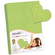 Bellatex Terry - 140 × 200 cm - olive - Bedsheet
