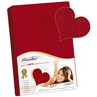 Bellatex Terry - 200 × 200 cm - red - Bedsheet