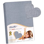 Bellatex Terry - 200 × 200 cm - blue-grey - Bedsheet
