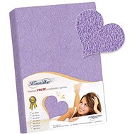 Bellatex Terry - 200 × 200 cm - light purple - Bedsheet