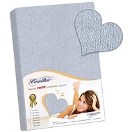 Bellatex Terry - 200 × 200 cm - grey - Bedsheet