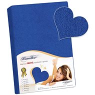 Bellatex Terry - 200 × 200 cm - dark blue - Bedsheet