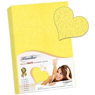 Bellatex Terry - 200 × 200 cm - yellow - Bedsheet