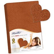 Bellatex Terry - 200 × 220 cm - brown - Bedsheet